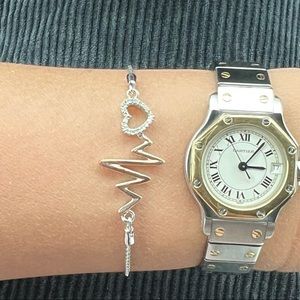 Zales Diamond Heart Bracelet